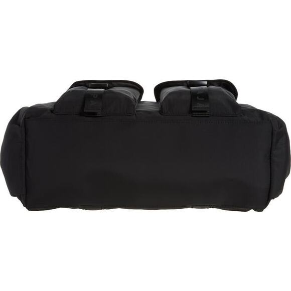 NEW PAJAR CANADA Black Nylon Ripstop Parachute Duffle Travel Bag Weekender Gym - Picture 9 of 15